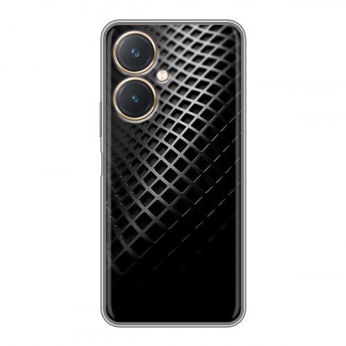 Дизайнерский силиконовый чехол для Vivo Y27 4G Текстура металла