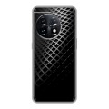 Дизайнерский пластиковый чехол для OnePlus 11 Текстура металла