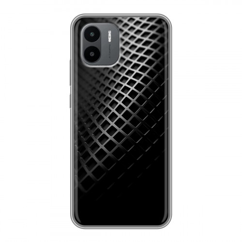 Дизайнерский силиконовый чехол для Xiaomi Redmi A2 Текстура металла