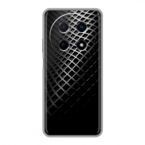 Дизайнерский пластиковый чехол для Huawei Nova 12i Текстура металла