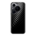 Дизайнерский силиконовый чехол для Huawei Pura 70 Pro Текстура металла
