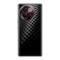 Дизайнерский пластиковый чехол для Vivo V30e Текстура металла