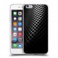 Дизайнерский силиконовый чехол для Iphone 6 Plus/6s Plus Текстура металла