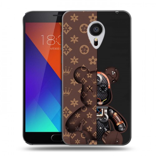 Дизайнерский пластиковый чехол для Meizu MX5 Луи робот