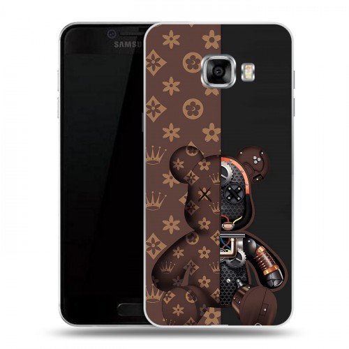Дизайнерский пластиковый чехол для Samsung Galaxy C5 Луи робот