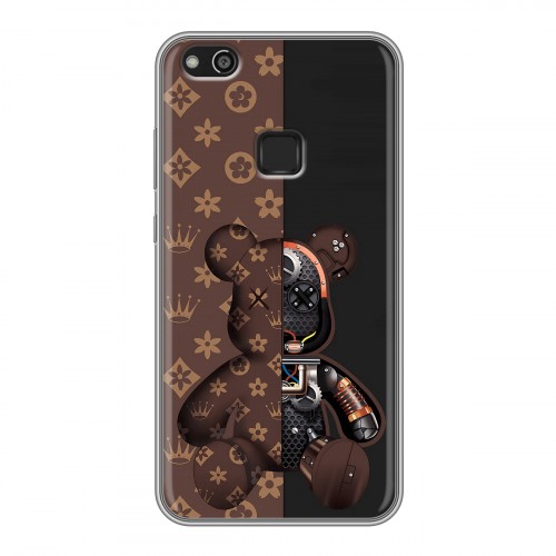 Дизайнерский силиконовый чехол для Huawei P10 Lite Луи робот