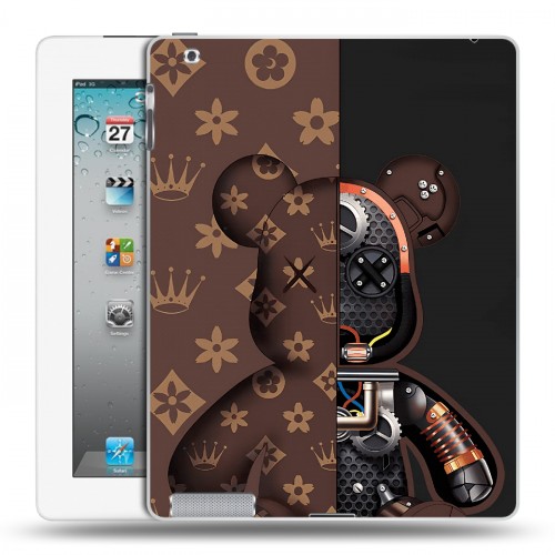 Дизайнерский пластиковый чехол для Ipad 2/3/4 Луи робот