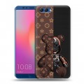 Дизайнерский пластиковый чехол для Huawei Honor View 10 Луи робот