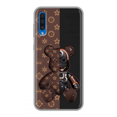 Дизайнерский силиконовый чехол для Samsung Galaxy A50 Луи робот