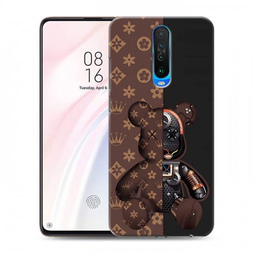 Дизайнерский пластиковый чехол для Xiaomi RedMi K30 Луи робот