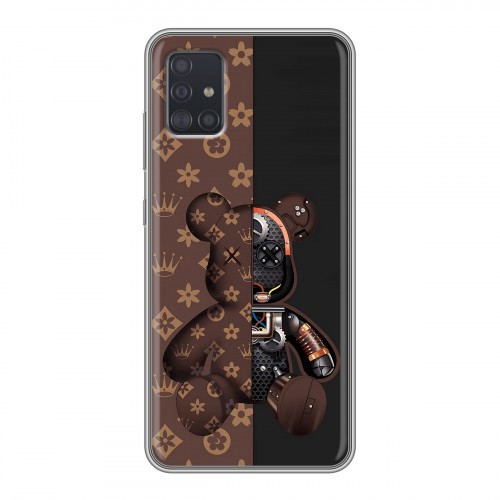 Дизайнерский силиконовый чехол для Samsung Galaxy A51 Луи робот