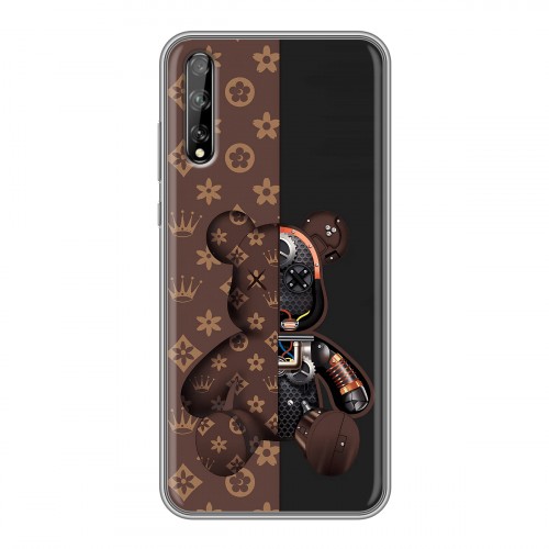 Дизайнерский силиконовый чехол для Huawei Y8p Луи робот