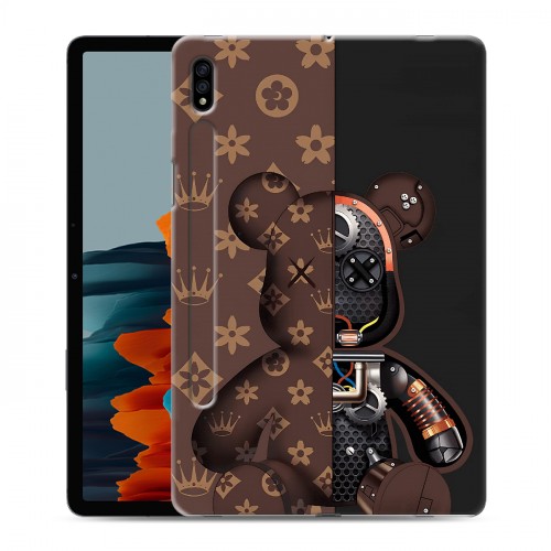 Дизайнерский силиконовый чехол для Samsung Galaxy Tab S7 Луи робот