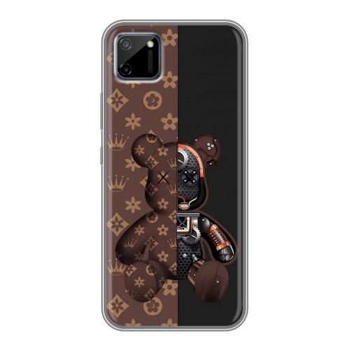 Дизайнерский силиконовый чехол для Realme C11 Луи робот