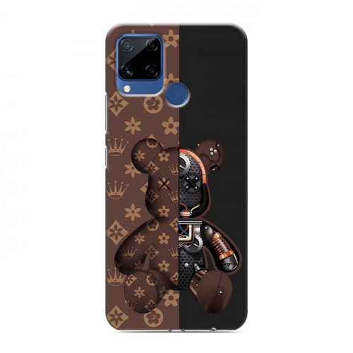 Дизайнерский пластиковый чехол для Realme C15 Луи робот