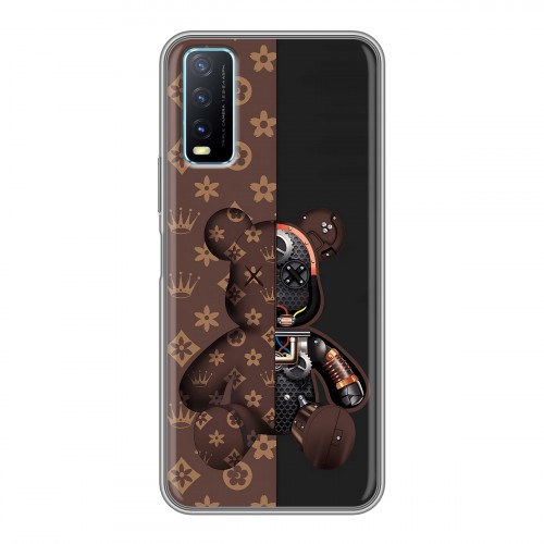 Дизайнерский силиконовый чехол для Vivo Y20 Луи робот