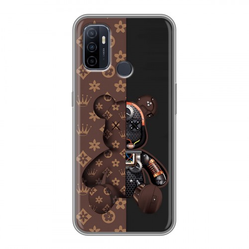 Дизайнерский силиконовый чехол для OPPO A53 Луи робот