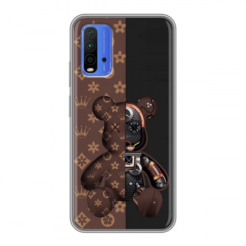 Дизайнерский силиконовый чехол для Xiaomi RedMi 9T Луи робот