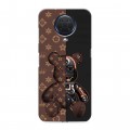 Дизайнерский силиконовый чехол для Nokia G20 Луи робот