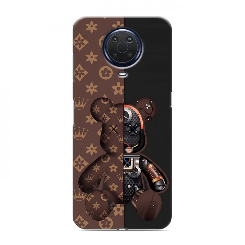 Дизайнерский силиконовый чехол для Nokia G20 Луи робот