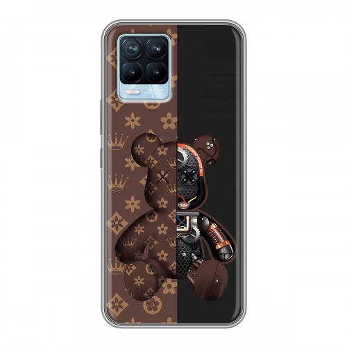 Дизайнерский силиконовый чехол для Realme 8 Луи робот