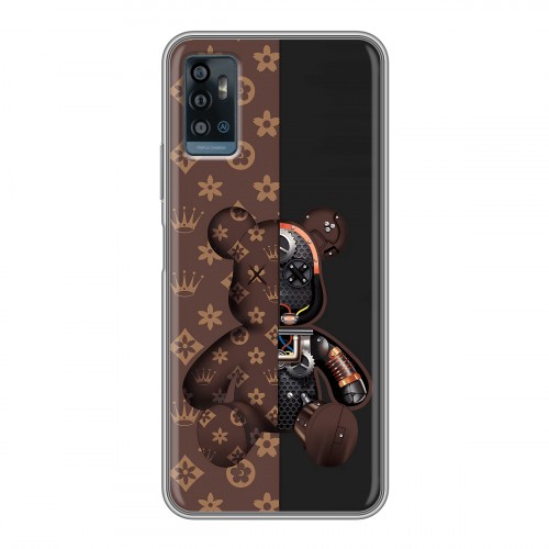 Дизайнерский силиконовый чехол для ZTE Blade A71 Луи робот