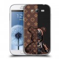 Дизайнерский пластиковый чехол для Samsung Galaxy Grand Луи робот