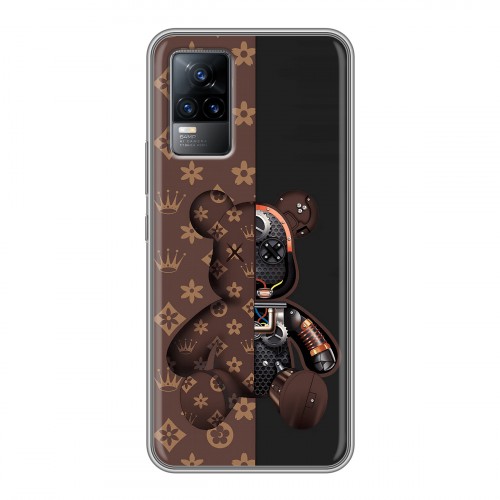 Дизайнерский силиконовый чехол для Vivo V21e Луи робот