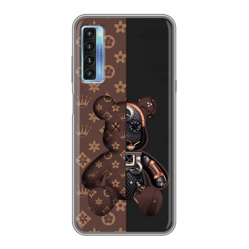 Дизайнерский силиконовый чехол для TCL 20L Луи робот