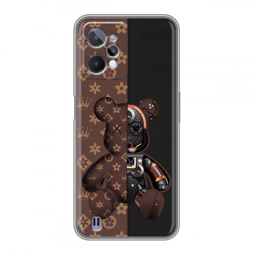 Дизайнерский силиконовый чехол для Realme C31 Луи робот