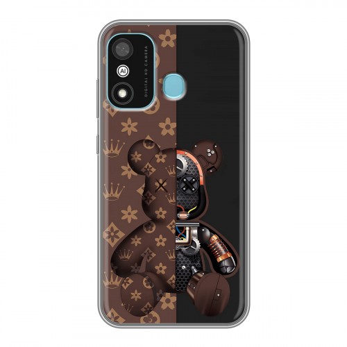 Дизайнерский силиконовый чехол для Itel A27 Луи робот