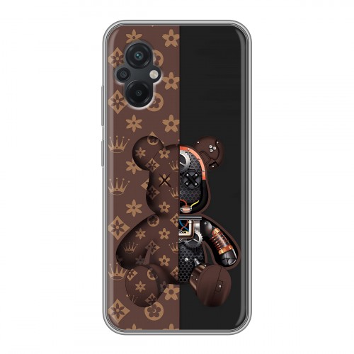 Дизайнерский силиконовый чехол для Xiaomi Poco M5 Луи робот