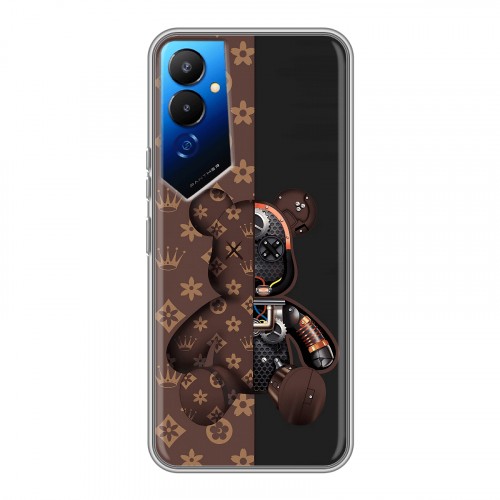 Дизайнерский силиконовый чехол для Tecno Pova 4 Луи робот