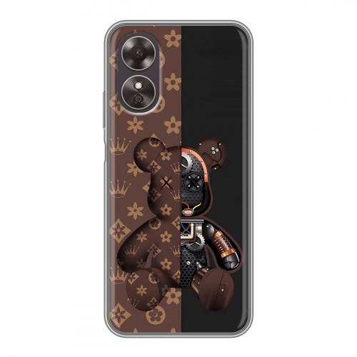 Дизайнерский силиконовый чехол для OPPO A17 Луи робот