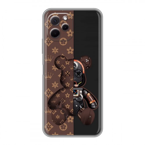 Дизайнерский силиконовый с усиленными углами чехол для Huawei Nova Y61 Луи робот