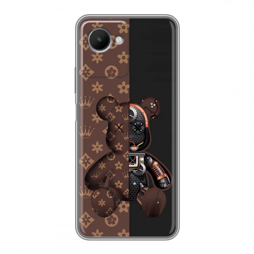Дизайнерский силиконовый чехол для Realme C30s Луи робот