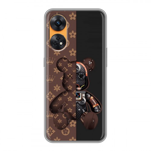 Дизайнерский силиконовый чехол для OPPO Reno8 T Луи робот