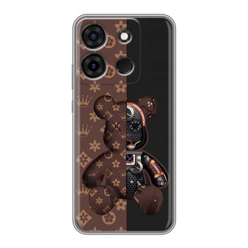 Дизайнерский силиконовый чехол для Infinix Smart 7 Луи робот