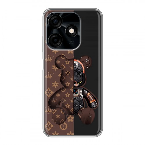 Дизайнерский силиконовый чехол для Tecno Spark 10C Луи робот