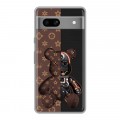 Дизайнерский силиконовый чехол для Google Pixel 7A Луи робот