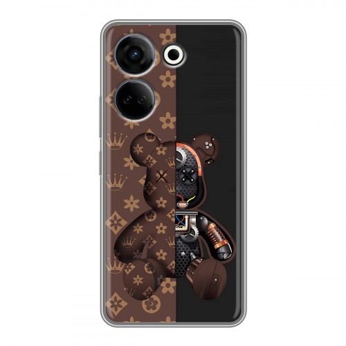 Дизайнерский силиконовый чехол для Tecno Camon 20 Луи робот