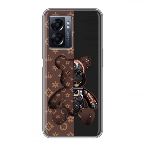 Дизайнерский силиконовый чехол для OPPO A57 5G Луи робот