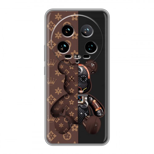 Дизайнерский силиконовый чехол для Xiaomi 14 Ultra Луи робот