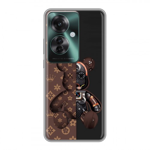 Дизайнерский силиконовый чехол для Oppo Reno 11F Луи робот