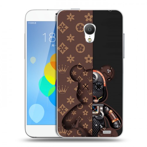 Дизайнерский пластиковый чехол для  Meizu MX3 Луи робот
