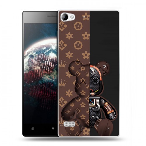 Дизайнерский пластиковый чехол для Lenovo Vibe X2 Луи робот