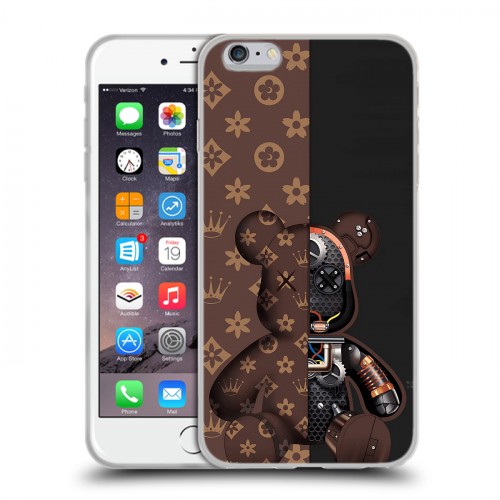 Дизайнерский силиконовый чехол для Iphone 6 Plus/6s Plus Луи робот