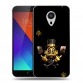 Дизайнерский пластиковый чехол для Meizu MX5 Золотой скрудж макдак