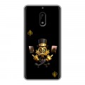 Дизайнерский пластиковый чехол для Nokia 6 Золотой скрудж макдак
