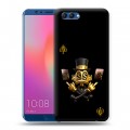 Дизайнерский пластиковый чехол для Huawei Honor View 10 Золотой скрудж макдак